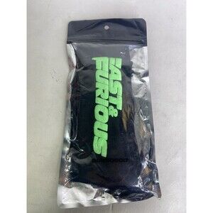 Dumbgood x Fast & Furious Crew Socks Black Fits Mens 8-12 Show Size